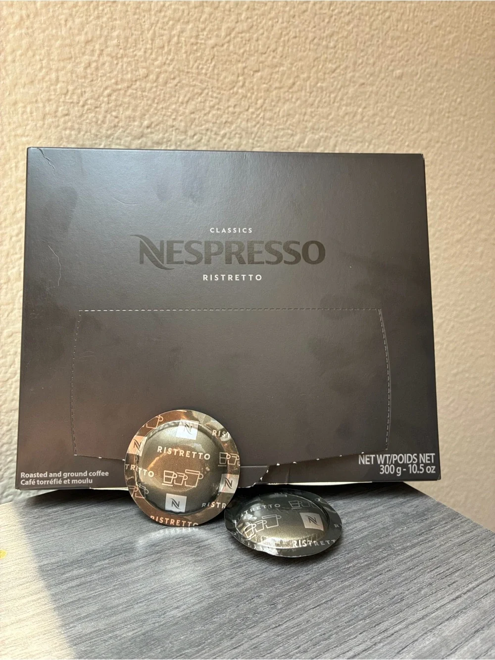 NIB Nespresso Ristretto Coffee Capsules for Professional Series, 50 count